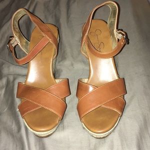 Jessica Simpson wedges
